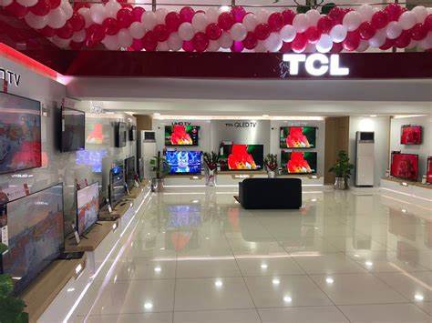 TCL TV showroom